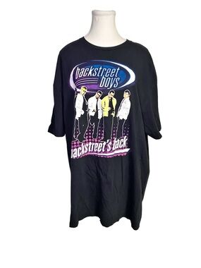 Backstreet Boys "Backstreet's Back"
Graphic Tee Black Size 2XL Y2K Style